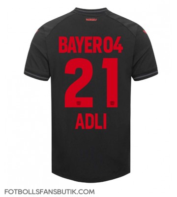 Bayer Leverkusen Amine Adli #21 Replika Hemmatröja 2023-24 Kortärmad